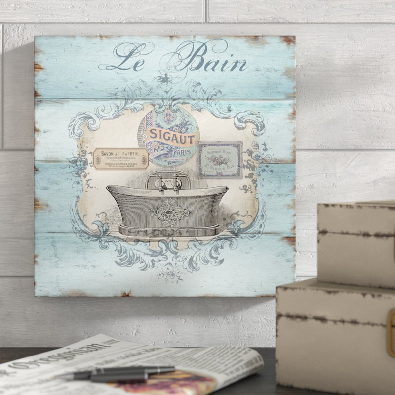 Ophelia & Co. 'French Bath' Graphic Art Print on Wrapped Canvas